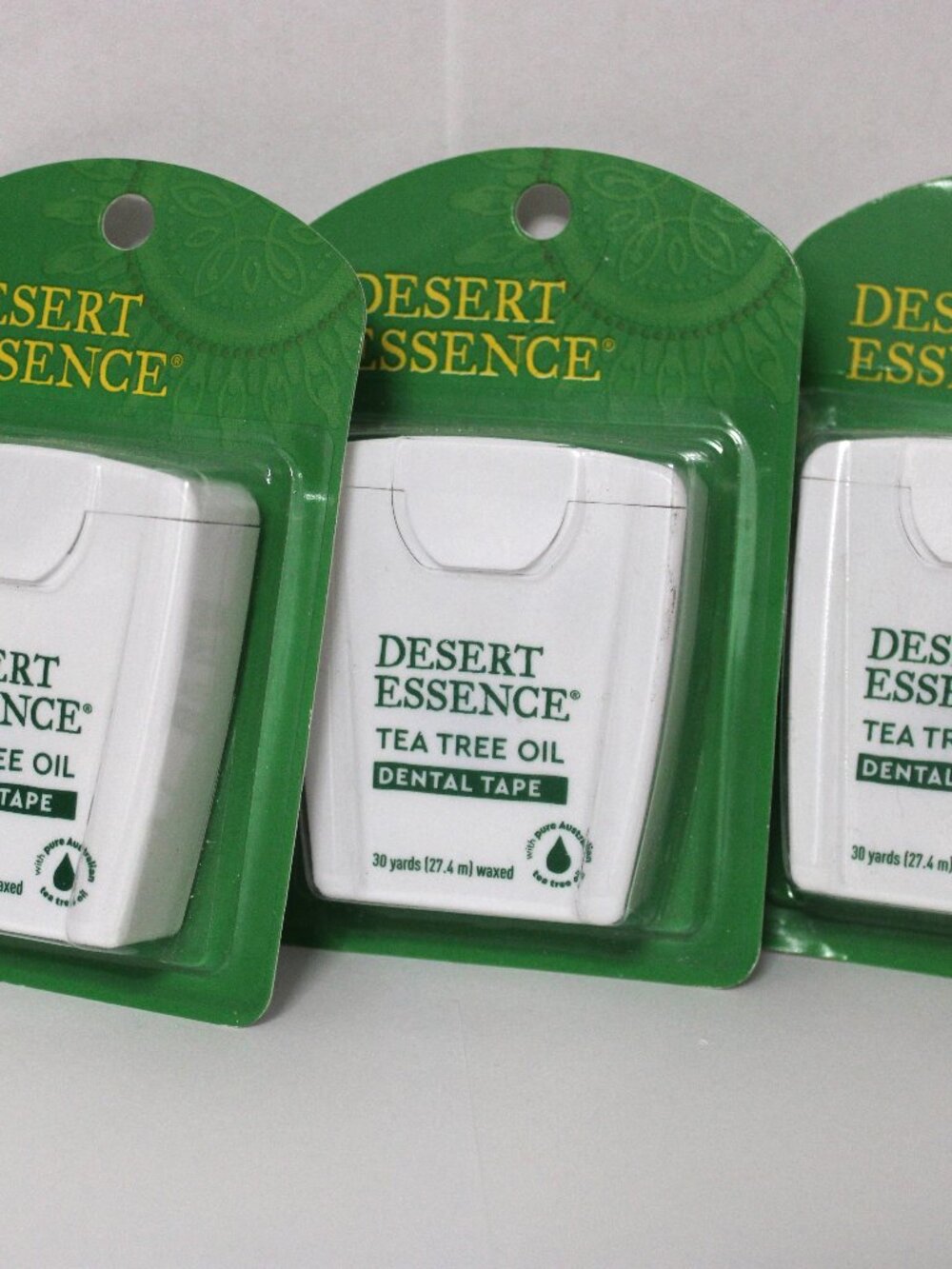 DESERT ESSENCE DENTAL TAPE LOT OF 3